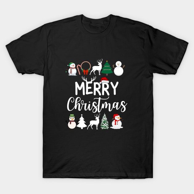 Merry christmas T-Shirt by Bennybest